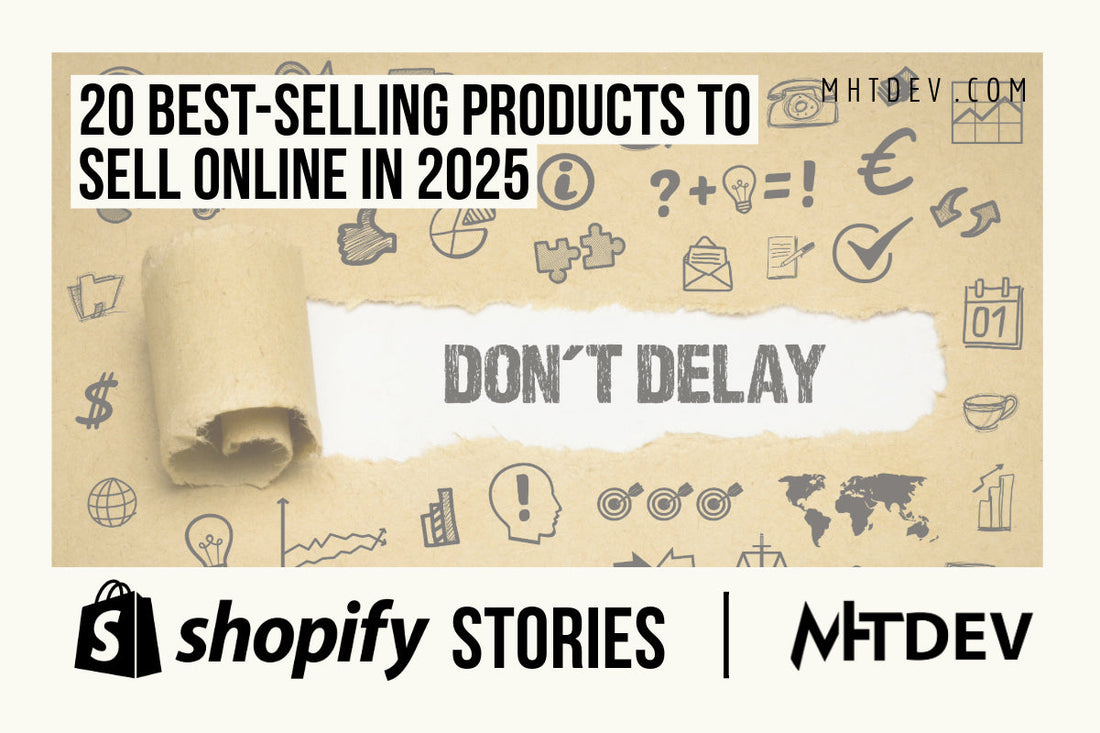 20 Best-Selling Products to Sell Online in 2025